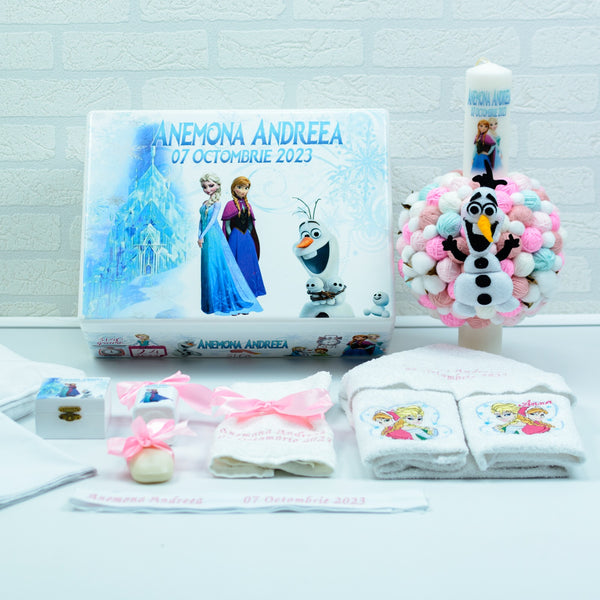 Set trusou botez Elsa si Ana - RoHandWork