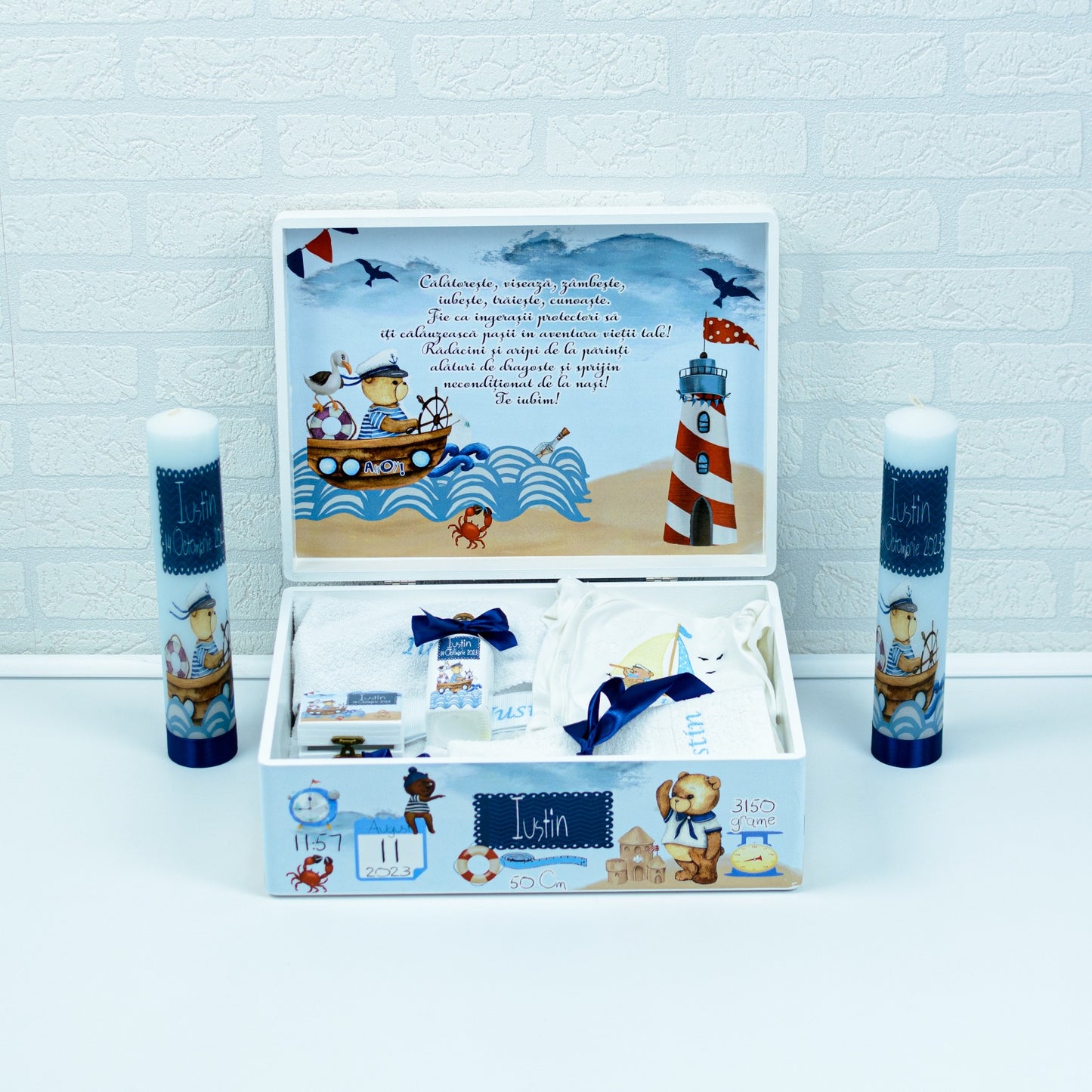 Set of christening kit Sea Bears