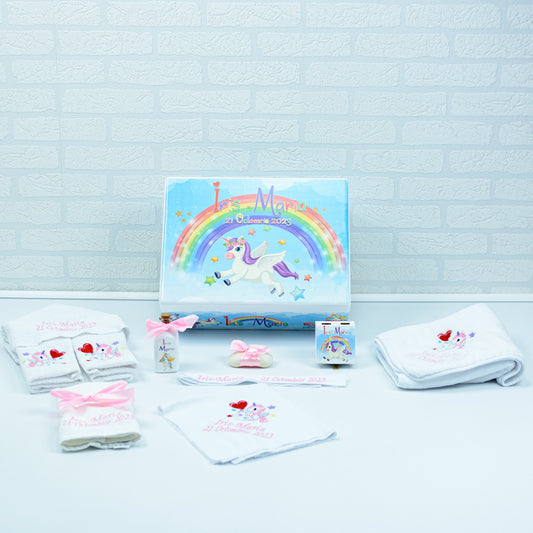 Set trusou botez Unicorn Vesel - RoHandWork