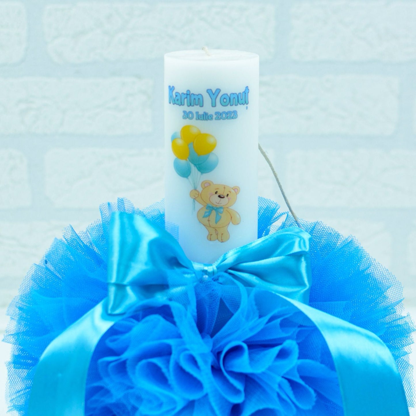 Ursulet christening kit set with Balloons