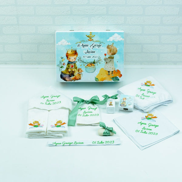 Set trusou botez Micul Print 3 - RoHandWork
