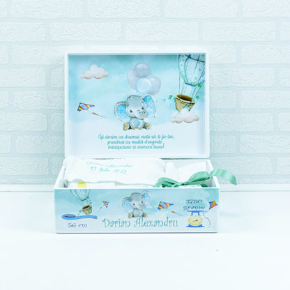 Elefantel christening kit set