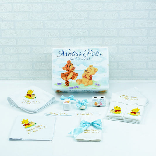 Set trusou botez Baby Winnie - RoHandWork