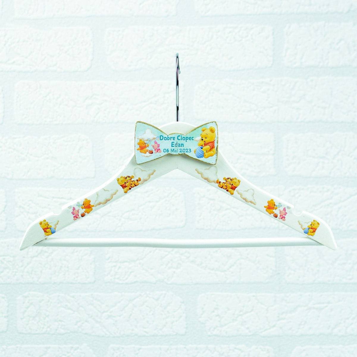 Umeras copil botez personalizat Baby Winnie - RoHandWork