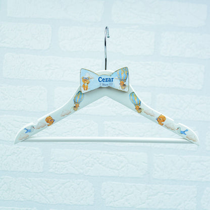 Ursulet personalized christening baby hanger