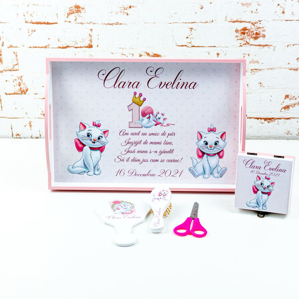 Set mot Pisicuta Marie- set tava pentru taiere mot - RoHandWork