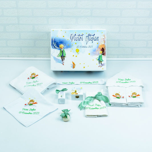 Set trusou botez Micul Print 2 - RoHandWork