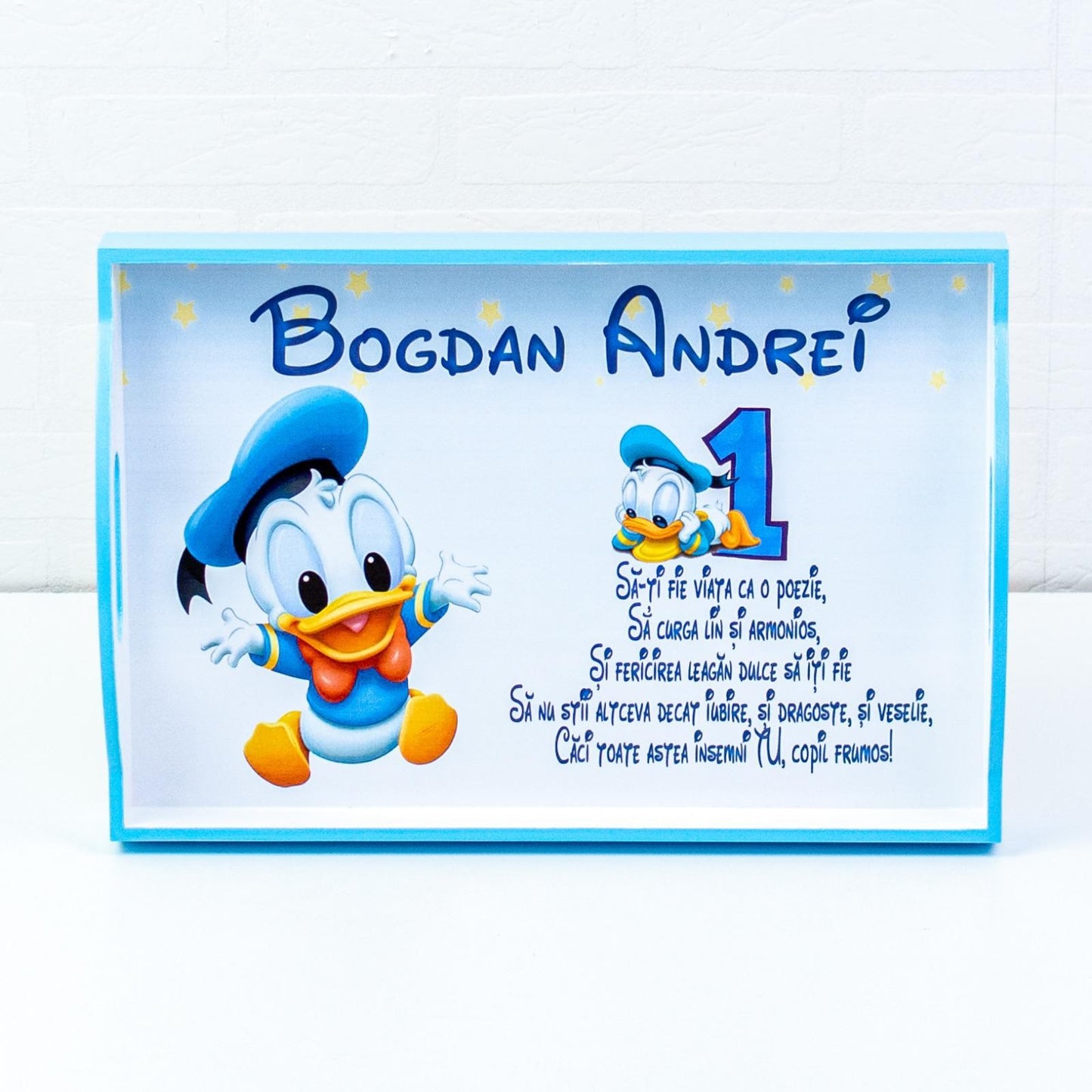 Set mot Baby Donald Duck 1 - set tava pentru taiere mot RoHandWork