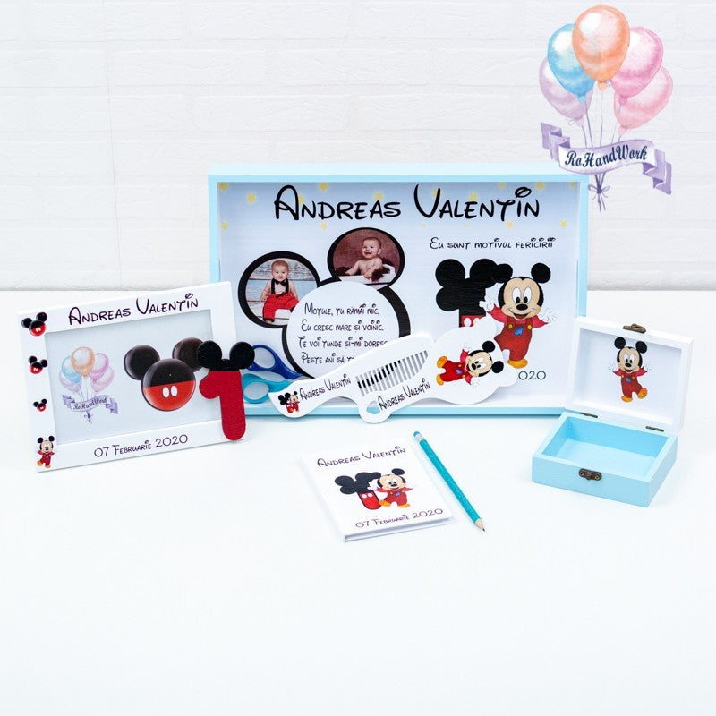 Set mot baby Mickey Mouse cifra 1 old RoHandWork