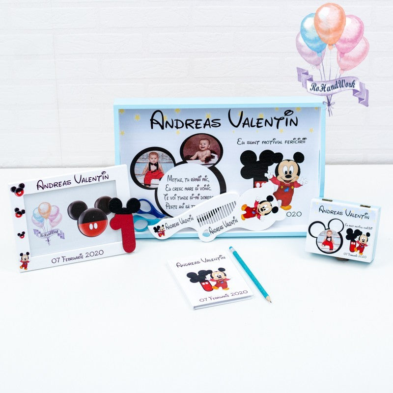 Set mot baby Mickey Mouse cifra 1 old