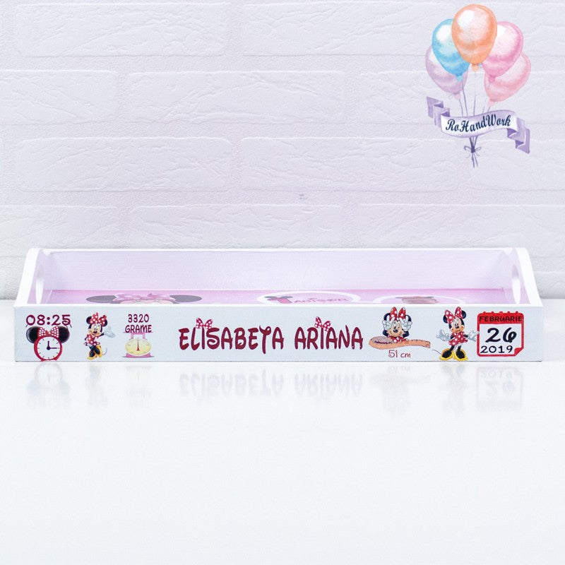 Set pentru turta Minnie mouse2-set tava pentru taiere mot