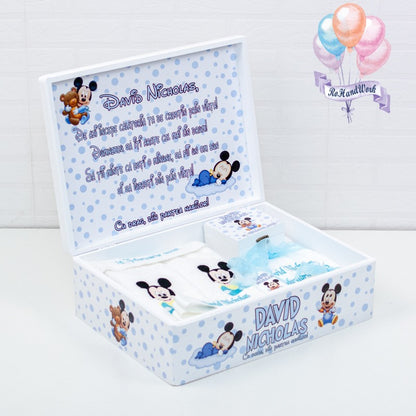 Baby Mickey Mouse blue kit set