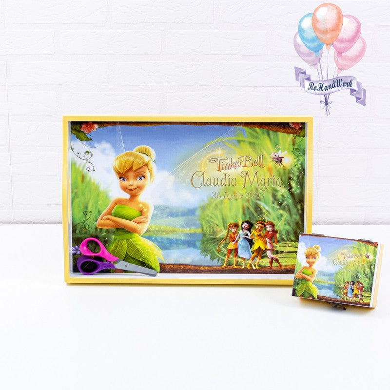 Set de taierea motului personalizat TinkerBell Clopotica